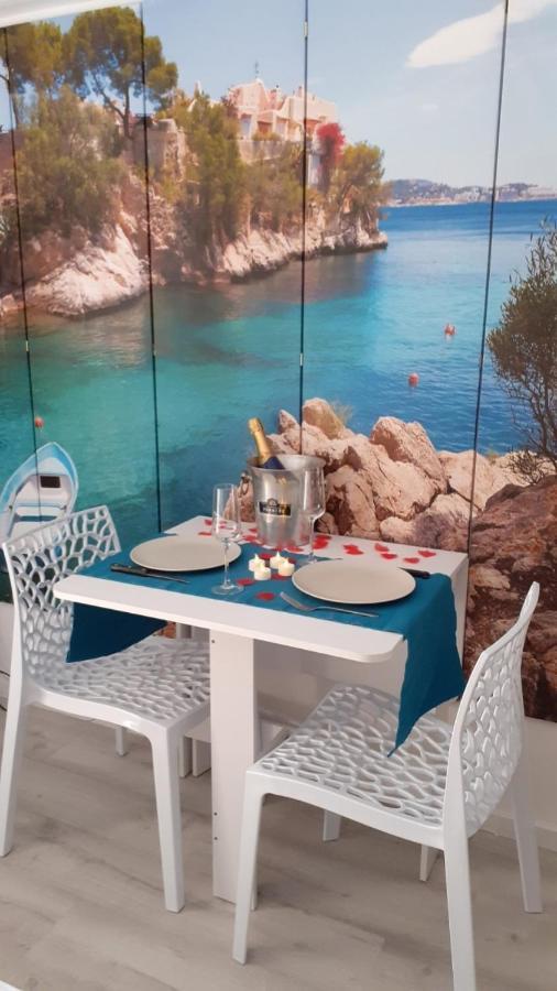 Le Bijou Appartement Avec Jacuzzi Et Sauna Privatif Terrasse Plein Sud Clim Parking Privatif Бандоль Екстер'єр фото